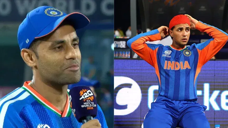 अभिषेक शर्मा का भारत बनाम पाकिस्तान T20 विश्व कप मैच में खेलना संदिग्ध; सूर्या ने की पुष्टि